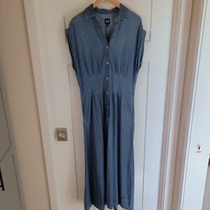 Like New Tall Gap Denim Dress
